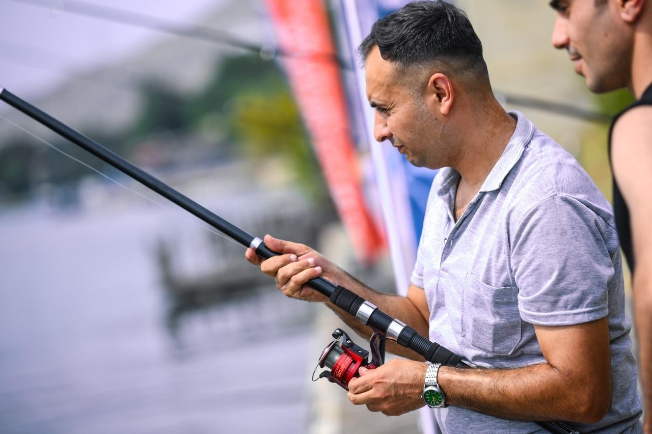 Mingəçevirdə balıq ovu festivalı keçirilib - FOTO/VİDEO